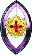 Stained glass: Crown of Thorns